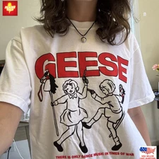 Trending New!! GEESE Time Of War Merch Tour 2025 T-shirt