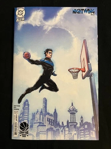 Nightwing #124 (2025)- Courtside Giuseppe Camuncoli Variant Cover