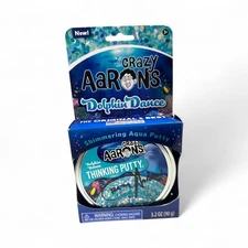 ✍🏻 RARE Signed By Aaron Muderick Founder! NIB Crazy Aaron's Dolphin Dance Putty