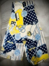 Vintage Silk Nautical Women  s Scarf Anchor Ship Sailing