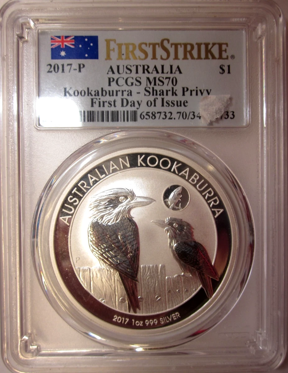 Australian Kookaburra 1 oz Precious Metal Content per Unit PCGS