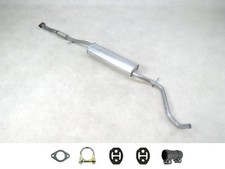 Mitteltopf Neu für Fiat Panda + Van 1.2 + LPG BJ 03/15-05/16 Auspuff Anbauteile 