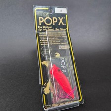 Megabass POPX 1/4oz VIPER RED UNUSED Damaged Package