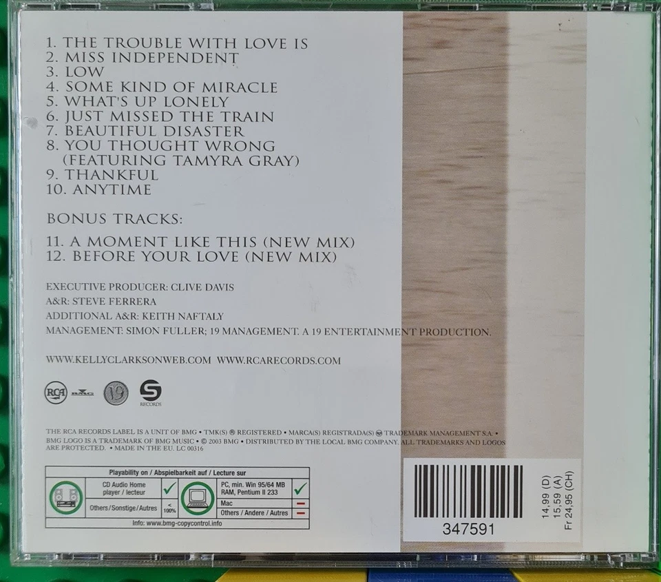 Kelly Clarkson - Thankful - RCA Records - CD - Bild 2 von 3