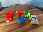 Vintage Fisher Price Little People #656 Play Family Little Riders