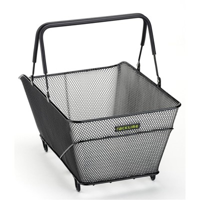 Racktime Fahrrad System Korb Baskit Trunk 28 Ltr Schwarz SnapitAdapter