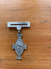 Antique Metal Medal For The Church Of England Temperance Society