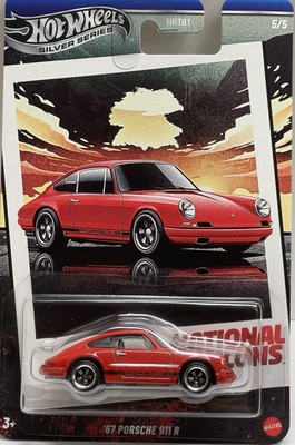 2025 Hot Wheels Silver Series National Icons ' 67 PORSCHE 911 R | eBay