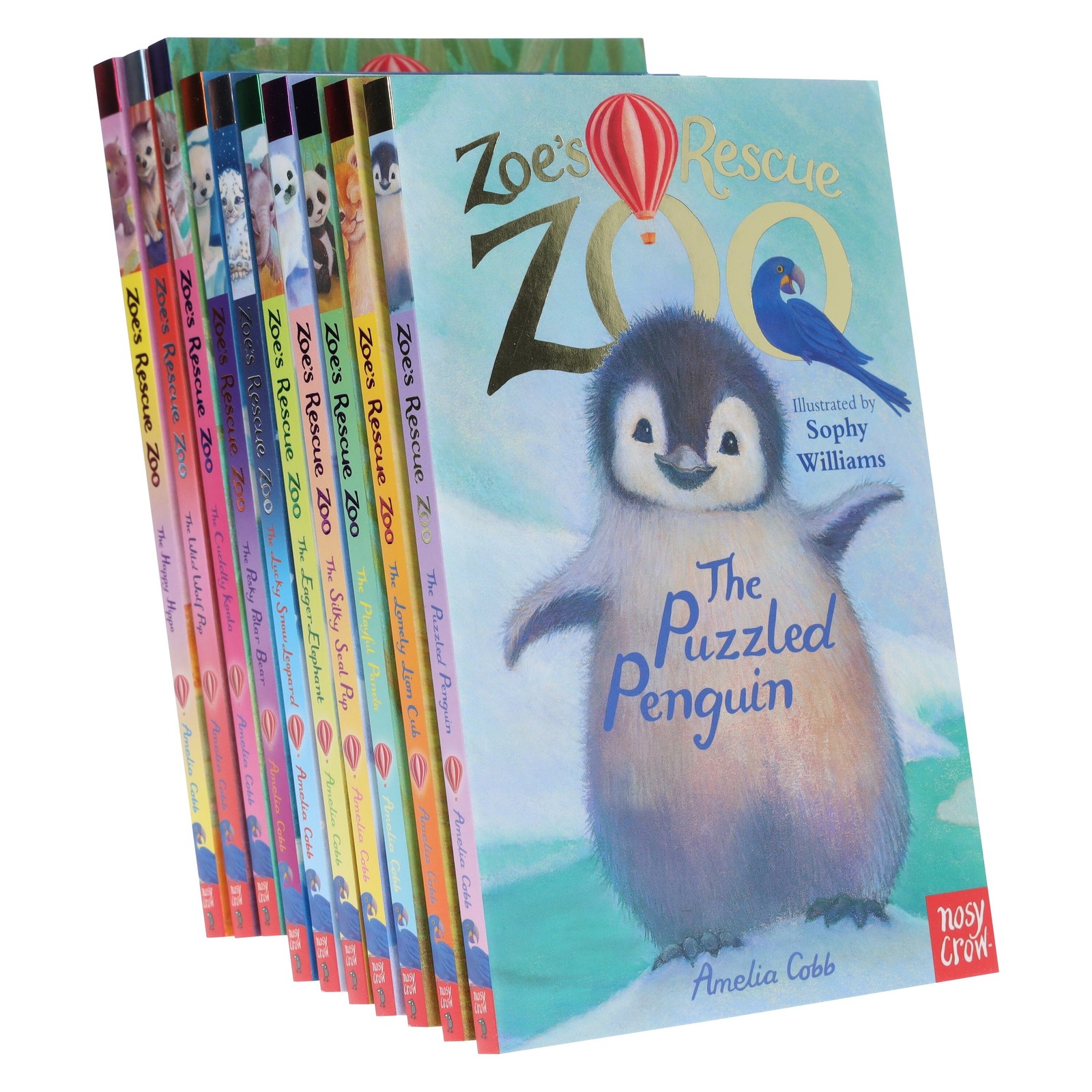 Zoes Rescue Zoo Series 1 By Amelia Cobb 10 Books Collection Set - Ages 5-7 - PB