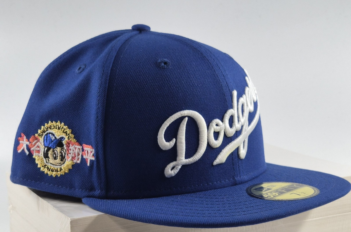 NEW ERA × RIEHATA Los Angeles Dodgers 大谷 LA Dodgers Shohei Ohtani GLOWtani Japan to LA 59Fifty Fitted Hat 7