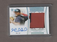 2022 Flawless Gabriel Arias GUARDIANS RC Rookie Patch Auto 06/10  #RCP-GA SHARP