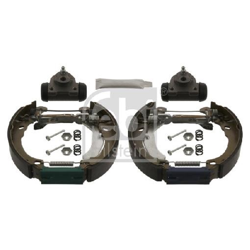 2X Bremsbackensatz Hinten FüR Fiat Panda 169 1.1 1.2 1.4 03 Bis 26 Febi FP4 FD4-image