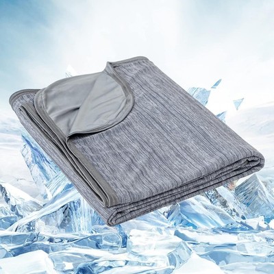 Cooling Blanket for Hot Sleepers - Soft & Lightweight Summer Cold Blanket 