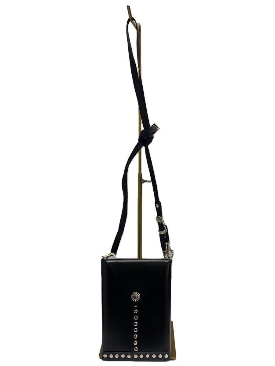 TOGA ARCHIVES Shoulder Bag 22SS Leather pouch Black TP22