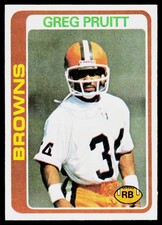 Greg Pruitt, 1978 Topps, #245, Cleveland Browns,