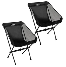 2x G2 GO2GETHER Ultra-Light Folding Camping Chair, Only 1.5 lbs, All-Aluminum Fr