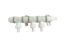 Comet X-FIX - Verteilerblock 3 fach mit Muttern  Wasserverzweigung Wohnmobil Neu