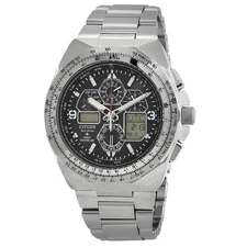 Citizen Promaster Skyhawk A-T Perpetual Chronograph GMT Analog-Digital Black