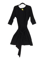 DKNY A-Line Midi Dress S in Black