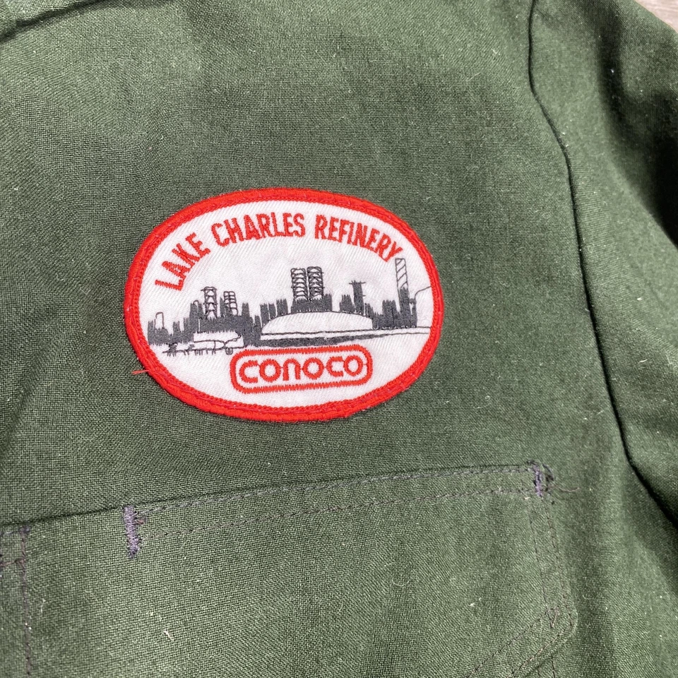 Workrite Coveralls Men 42L Conoco Lake Charles Refinery Michael Myers Halloween - Image 3 of 4