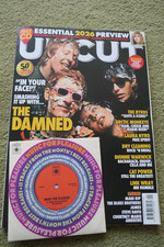 Uncut magazine + CD Jan 2026 DAMNED BYRDS ARCTIC MONKEYS LAURA NYRO DRY CLEANING