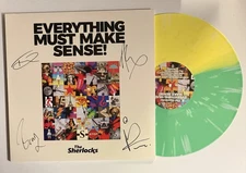 The Sherlocks- Everything Must Make Sense! 12” Coloured Vinyl Signed Autographed