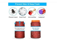 6 Pack Silicone Soda Can Cover Lids, Reusable Soda Can Lids Beer Can Covers Pop