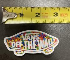Vans Off The Wall Skateboard Decal Sticker 3 Brand New