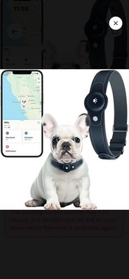 2-in-1 Dog GPS Tracker Collar No Monthly Fee Waterproof 365-Day Battery Open Box