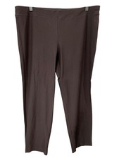 Eileen Fisher Pants Plus Size 1X Elastic Waist Pull On Stretch Business Casual