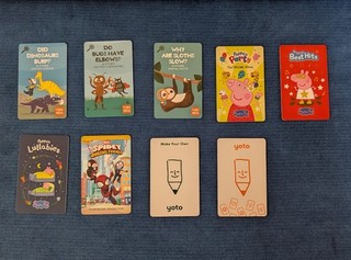 Lot of 9 Yoto Cards