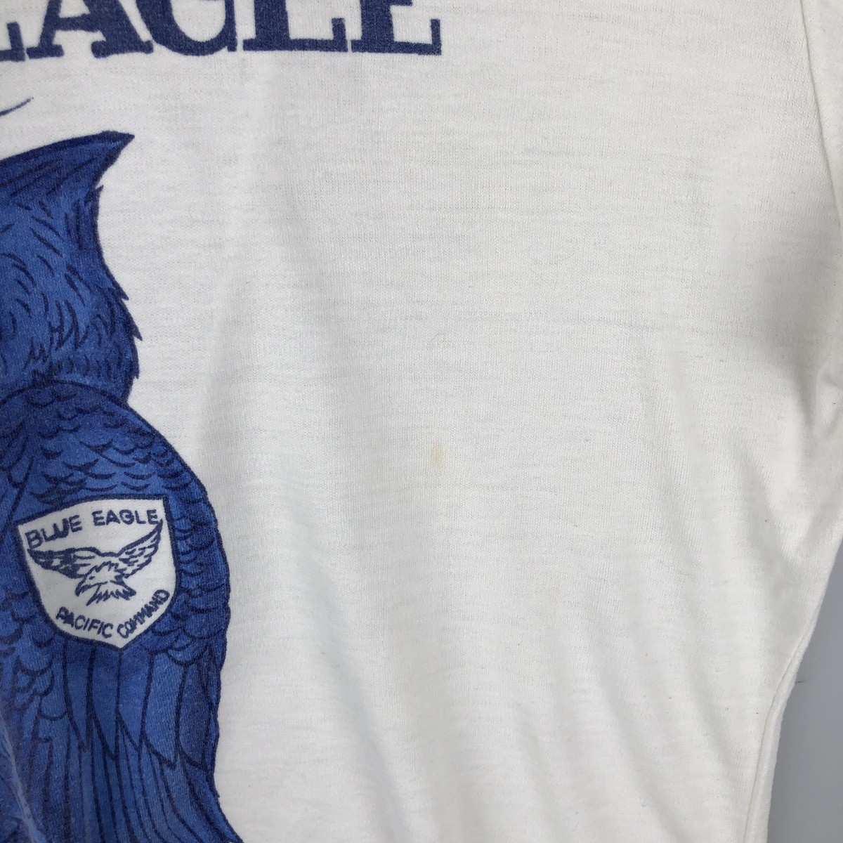Vintage Falcones Eagle Pattern Ringer T-shirt Men… - image 6