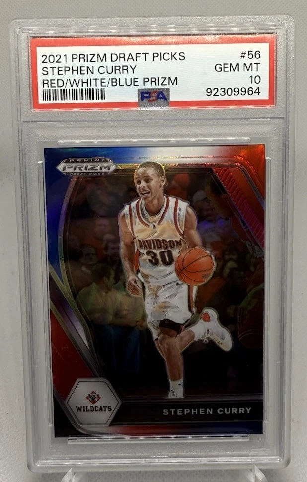 Panini Stephen Curry 10 Graded Basketball Sports Trading Cards