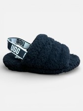 UGG Women's Fluff Yeah 1095119 Slide Slipper Sheepskin Slingback Rubber Sole 9