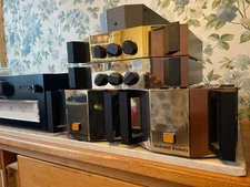 Alchemist First Range Genesis power amps Bragi phono stage Freya pre amp  boxed