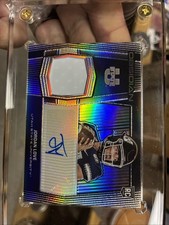 2020 Panini Obsidian Player Worn Used Jersey Autographed #35 Jordan Love 25/99
