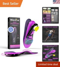 Breathable Metatarsal Arch Support Insoles for Pain Relief - Men  Women Size L