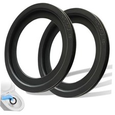 RV Toilet Seal Replacement Parts 2 Pcs Toilet Rubber Flush Ball Ring Seal