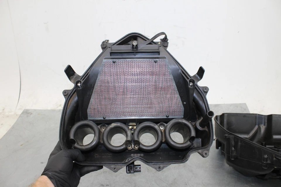 2005 2006 Honda CBR600rr CBR 600 OEM caixa de entrada de ar caixa de veludo pilhas - Imagem 3 de 4