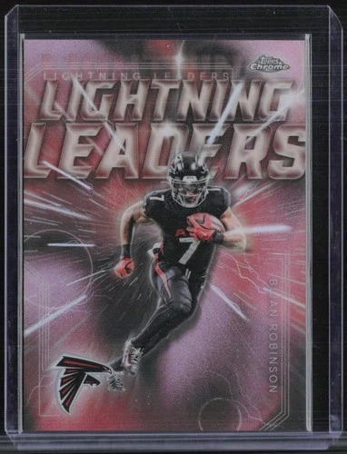 2025 Topps Chrome Bijan Robinson Base (RAW)