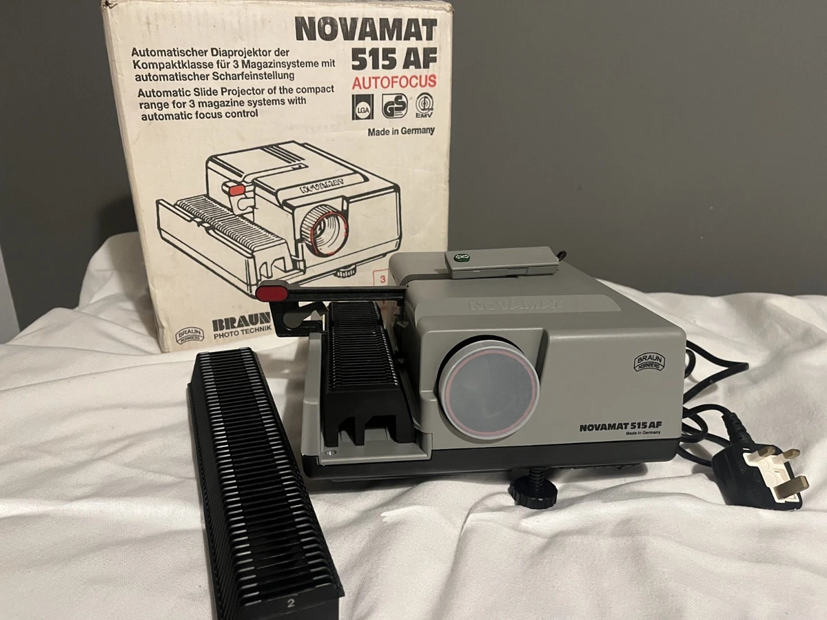 Projecteur Braun Novamat 84 A – Autofocus HS, Pour Pièces Ou Réparation