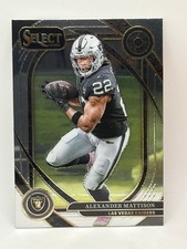 Alexander Mattison Club Level #204 Panini Select 2024 NFL Oakland Raiders