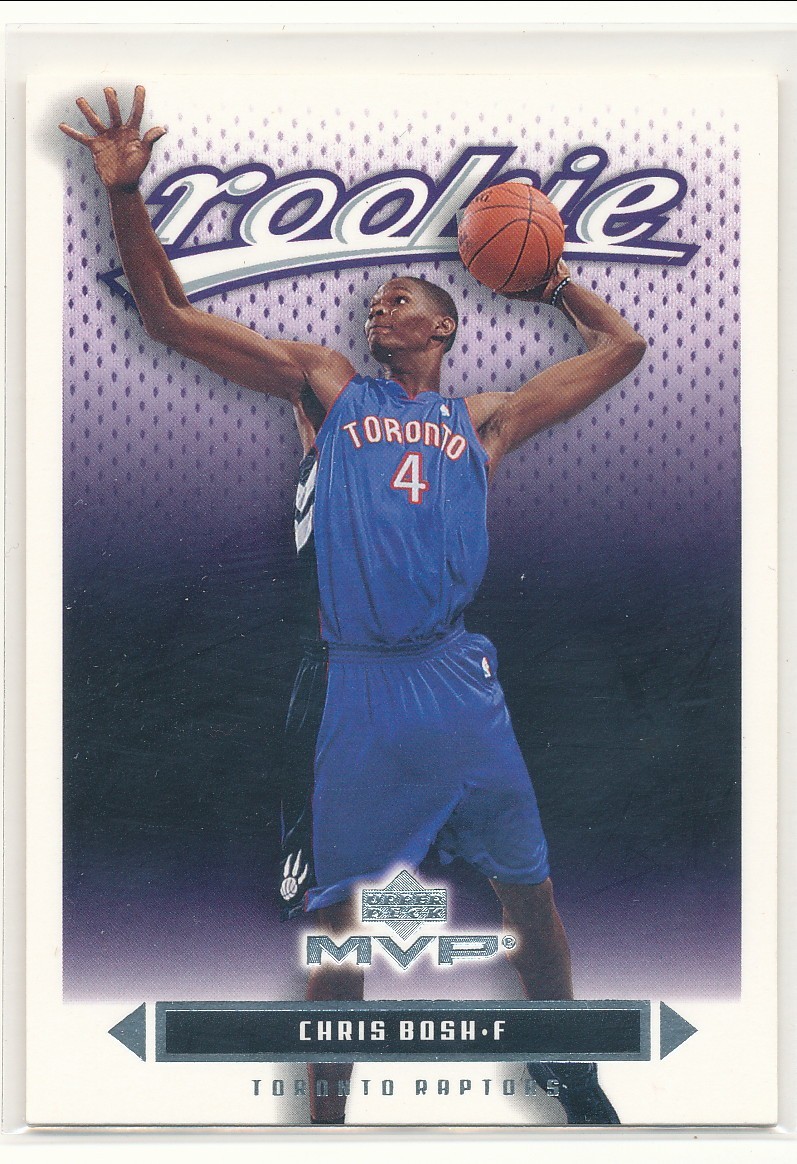 2003 UD MVP Chris Bosh RC #204