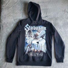 Sabaton Official Hoodie The War To End All Wars Double Sided Band Mens Large