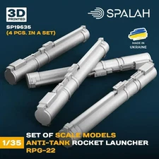 Models RPG-22 (4 pcs) Scale Model Kit 1:35 Spalah SP19635