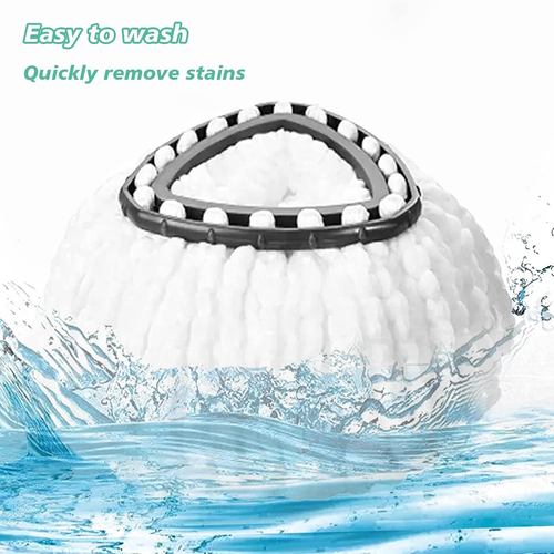 10 PCS Spin Mop Replacement Head,100% Microfiber Mop Heads Replacements with ...