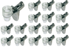20x Häfele Fachbodenträger Ø 5 mm Glasbodenträger Glas-Bodenträger Regalträger