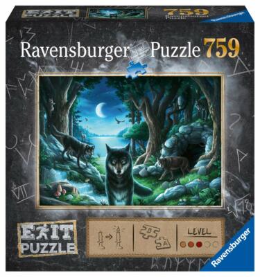 Ravensburger 15028 Exit 7 Wolfsgeschichten Premium Puzzle 759 Teile Escape Room