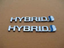 07 08 09 10 11 TOYOTA CAMRY HYBRID SIDE FENDER EMBLEM LOGO BADGE SIGN SET A45651