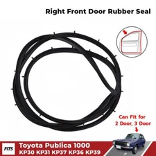 RH Front Door Weatherstrip Fits Toyota Publica 1000 KP30 SED KP36 PIC 1969-78 EZ